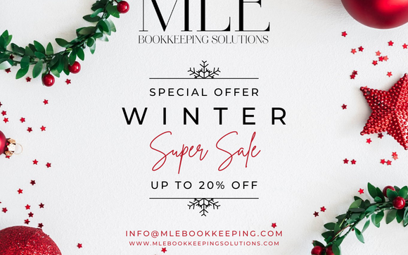 20% off first month of bookkeeping by MLE Bookkeeping Solutions in ...