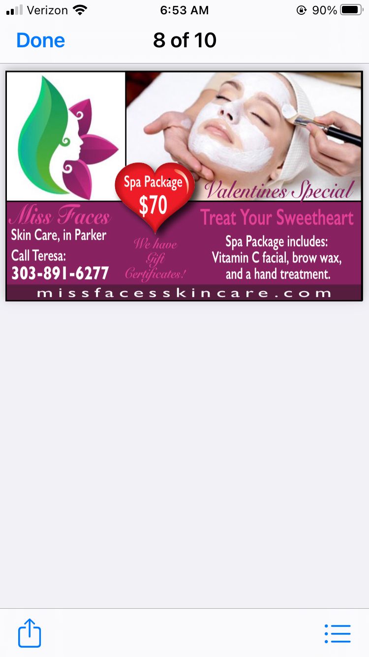Valentine special with Miss Faces Skin Care