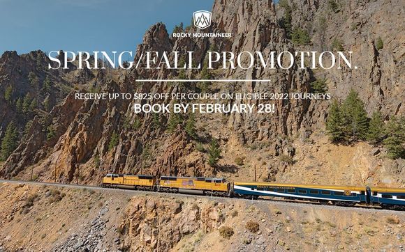 You and a Travel Buddy Can Save Up to 5 on Rocky Mountaineer’s Newest Sale