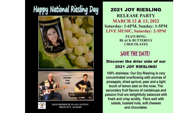 Happy National Riesling Day by Del Rio Springs Vineyard Tasting Room in ...