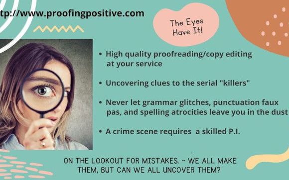 2000 Words Free for a Testimonial with Proofing Positive