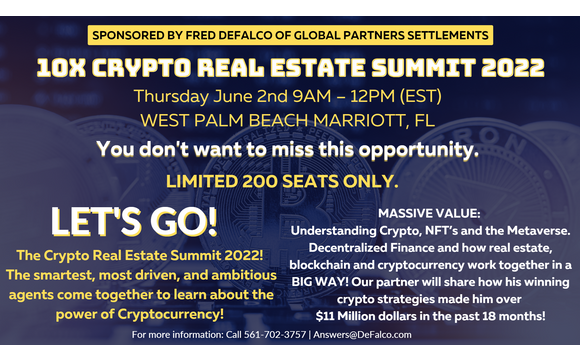 crypto and real estate summit miami