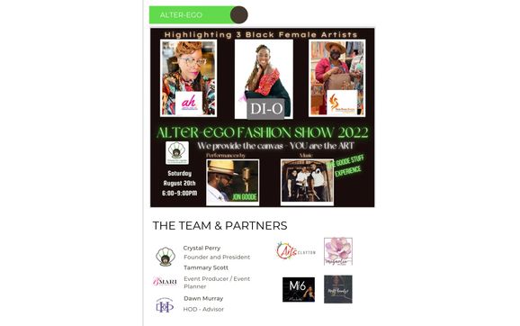 The Alter Ego Fashion Show Fundraiser By Melanated Pearl Corporation 