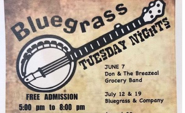 Free Bluegrass Tuesday Nights Concerts by Anderson Lights of Hope in ...