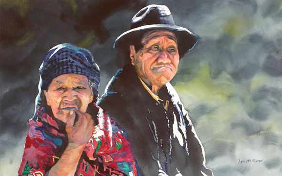 Georgia Watercolor Society's Member Exhibition by April M Rimpo Art in ...