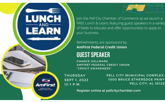 Pell City Chamber Lunch & Learn by Pell City Chamber of Commerce in ...