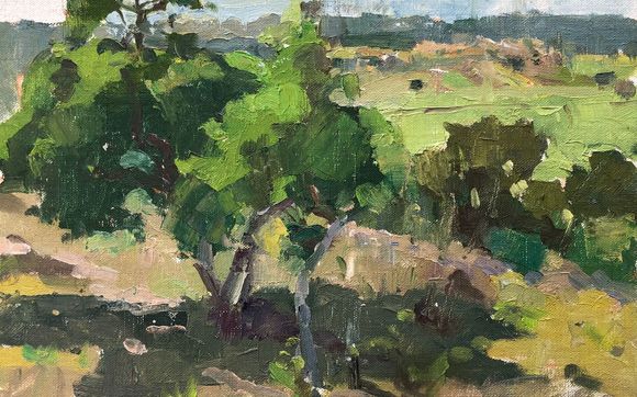 Jane Chapin : Plein Air Paintings by VON MORISSE GALLERY in Cody, WY ...