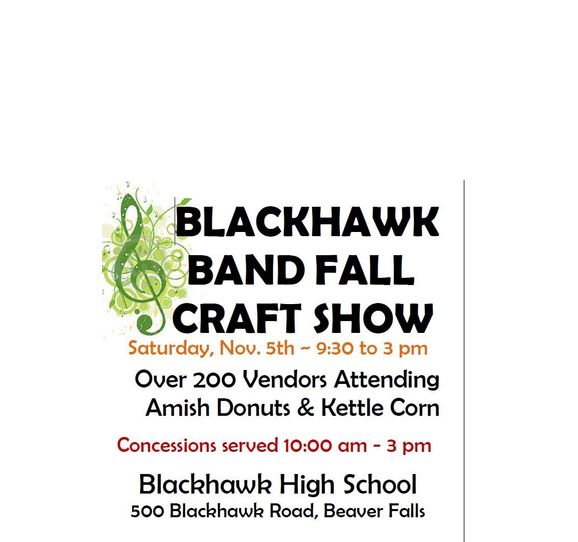 Blackhawk Band Fall Craft Show by Pawmazing Bakery LLC in Beaver, PA