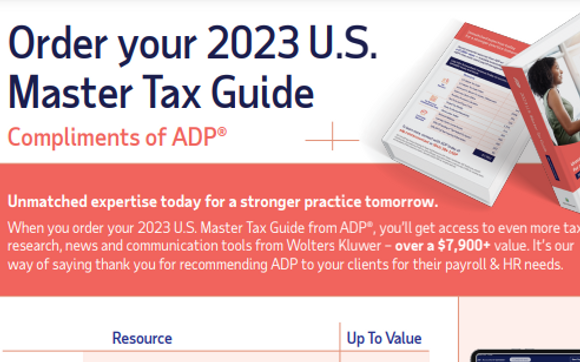 Free 2023 Master Tax Guide! by Business Software Consultant in ...