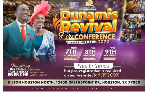 Dunamis Revival Fire Conference with Drs. Paul and Becky Enenche by ...