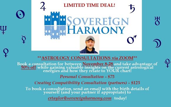 Limited Time Deal! with Christopher Taylor - Sovereign Harmony