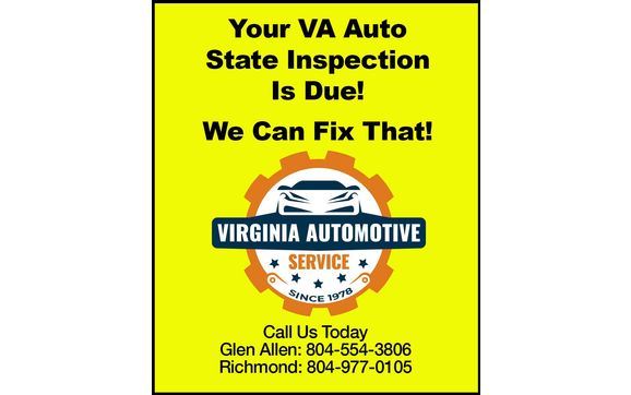 Is Your State Inspection Due? by Virginia Automotive Service in