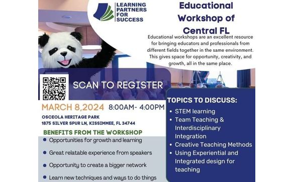 EDUCATIONAL WORKSHOP OF CENTRAL FL by Learning Partners for Success in ...