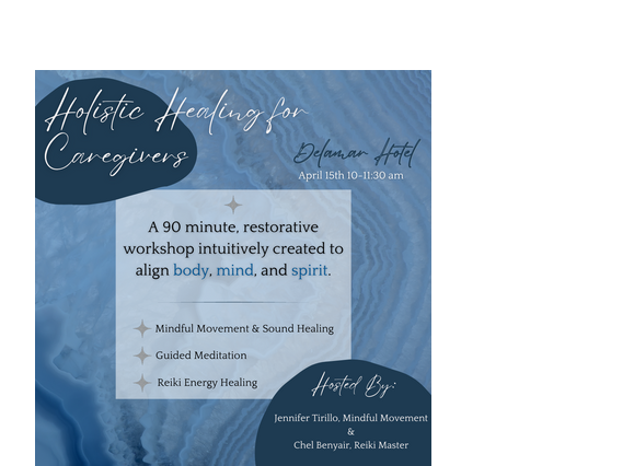 Holistic Healing for Caregiver with Concentric Care & Wellness LLC