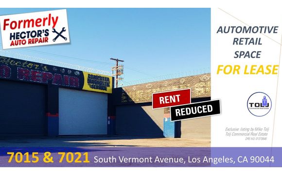 Automotive Property For Sale In Los Angeles