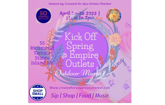 Kickoff Spring Pop-Up at the Empire Outlets by Marcie photography in ...