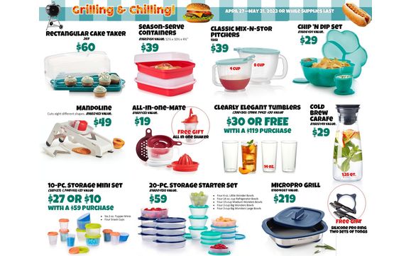 May is Tupperware's Birthday Month by Tupperware with Denise in Horn ...