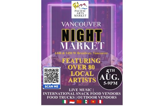 Vancouver Night Market by Pacific Arts Market - Art Gallery - Vancouver ...