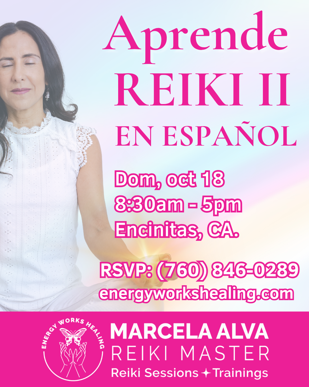 CLASE DE REIKI 2 - Sanación a Distancia with Energy Works Healing