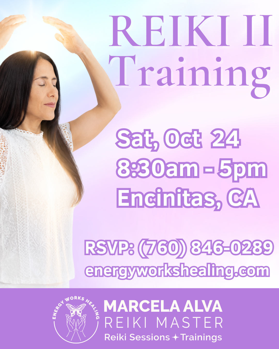REIKI 2 TRAINING - Long Distance Healing with Energy Works Healing