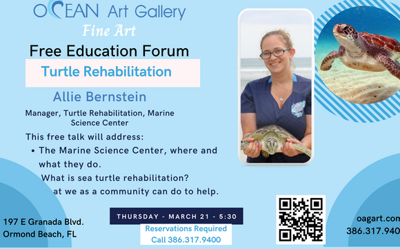 Turtle Rehabilitation-Allie Bernstein, Marine Science Center by Ocean ...