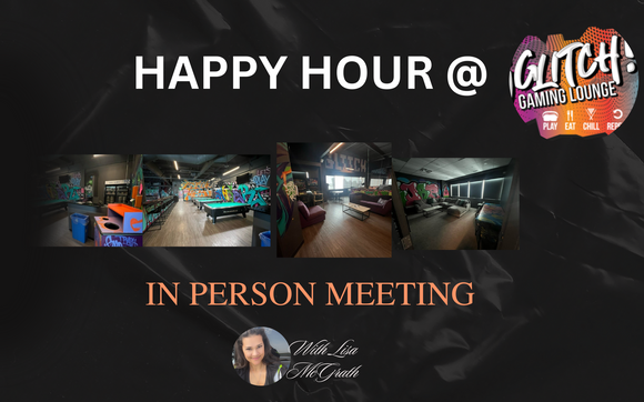 NEW!! Happy Hour Event in Airdrie @ Glitch with Lisa McGrath