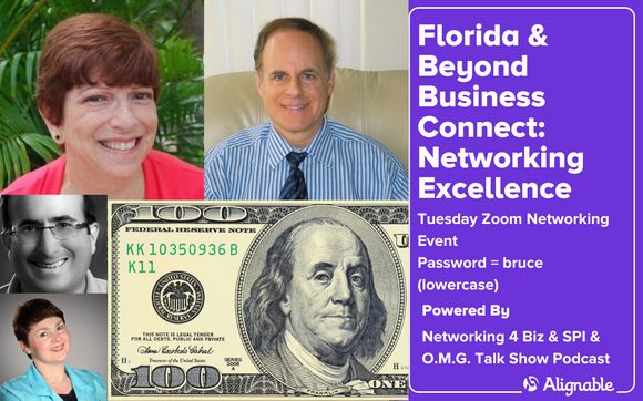 Every Tuesday Networking for Business @ Zoom Business Boost with 9/5/24 6-8pm Volante 