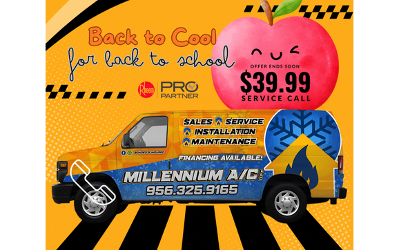 Millennium A/C - Back to Cool! with The Monitor/RGV Media Network/Digital AIM Media