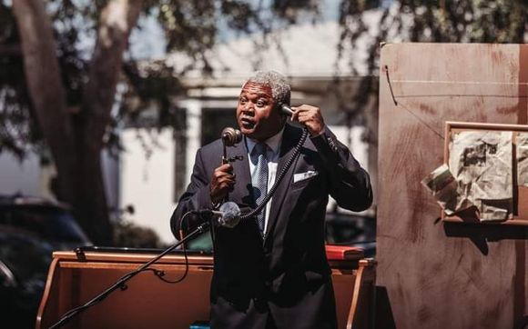 Darryl Maximilian Robinson Wins 2024 Broadwayworld Los Angeles Award Nomination For THE FRONT PAGE  with The Excaliber Shakespeare Company Los Angeles Archival Project