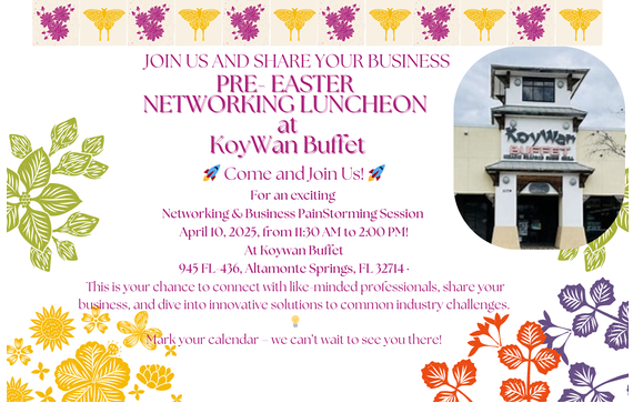 Pre-Easter Networking Luncheon