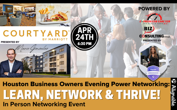 Houston Business Owners: In-Person Networking to Power Your Growth