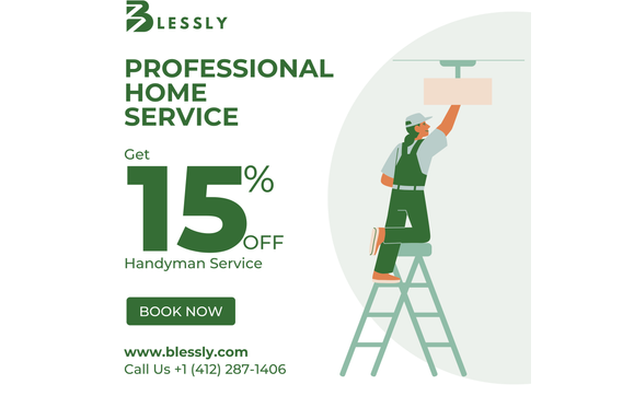 SAVE ON ANY SERVICE, 15% OFF On First Time Bookings by Blessly LLC in ...