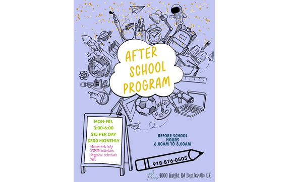 Serving Bartlesville for 10 years with 3 Peas Child Care