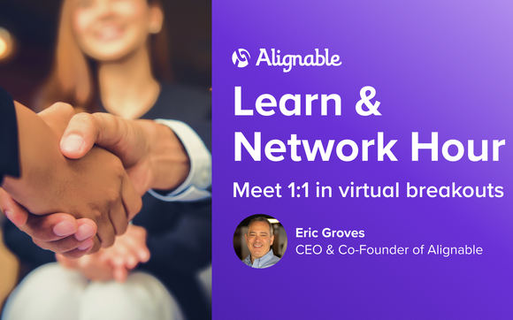 Grow Your Network Live; Experience 1:1 Virtual Networking