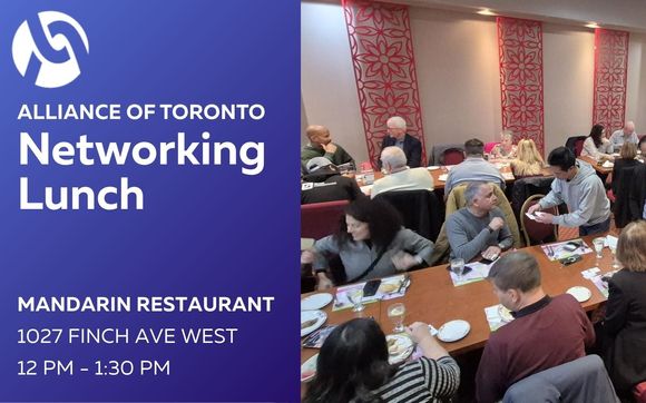 Toronto Alliance Lunch at Mandarin North York with Quiet City Design, Toronto Ambassador, #19 Local Biz Person of the Year 2025