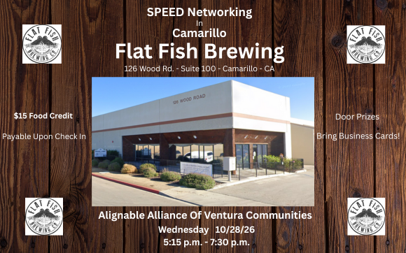 Ventura County's Only SPEED Networking Event in October! with 2025 Alliance Gold Standard Award - Top 10 USA  Author - FACETS Of The Mind 