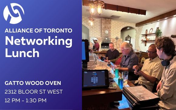 Toronto Networking Lunch at Gatto with Quiet City Design, Toronto Ambassador, #19 Local Biz Person of the Year 2025