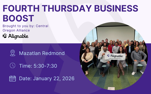 Fourth Thursday Business Boost  with Personal Development Training, Coaching, Professional Writer, Published Author and Business Person of the Year 2022, 2023, 2025