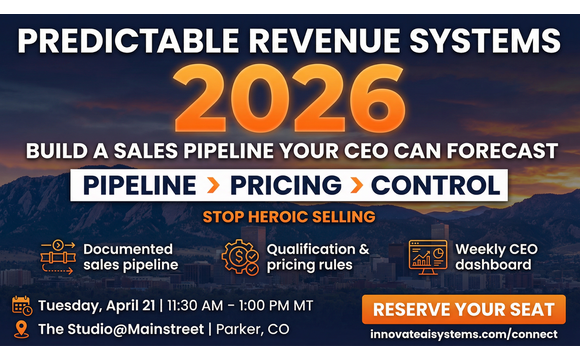  Predictable Revenue: The System that Denver-Area Leaders and SMBs Use to End Revenue Uncertainty