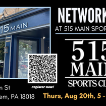 Networking at 515 Main with Business Owners Trade Alliance / Ambassador Alignable Alliance of Lehigh Valley/Monroe/Berks