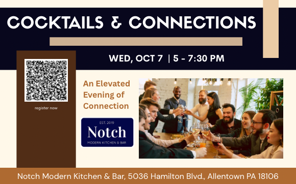 Networking at Notch with Business Owners Trade Alliance / Ambassador Alignable Alliance of Lehigh Valley/Monroe/Berks