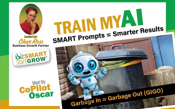 Train My AI: Prompts to Unlock SMARTER Results with Business Growth Partner: iBrandNDesign & POOF Printing