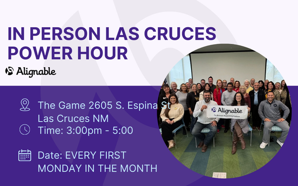 LAS CRUCES NEW MEXICO IN PERSON NETWORKING EVENT with Chez Valerie llc