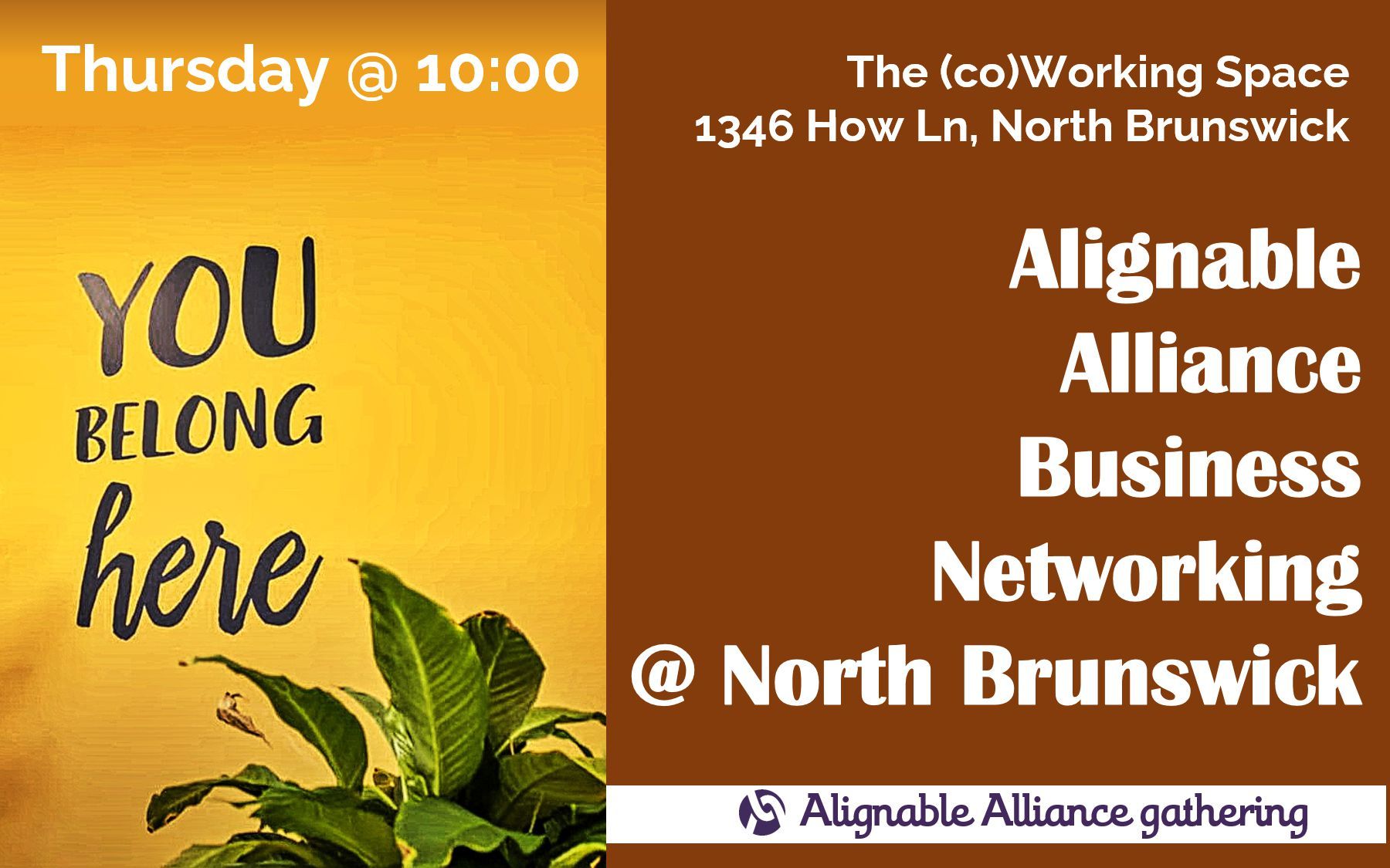 Alignable Biz Networking @ North Brunswick with Obligent Consulting