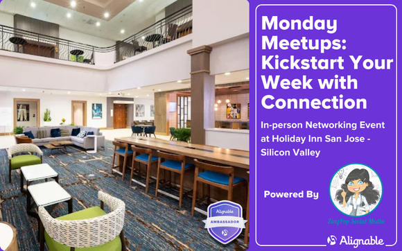 Monday Meetups: Kickstart Your Week with Connection with ZingPop Social Media | Alignable Silicon Valley Ambassador
