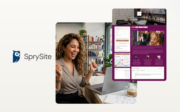 SprySite: A simple website and marketing platform for small businesses with Hoot Host