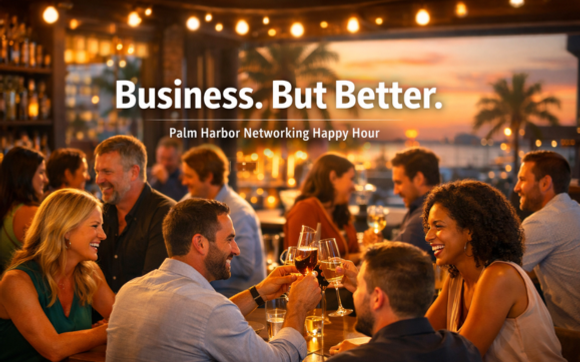 THE GREATER PALM HARBOR NETWORKING HAPPY HOUR!  with Disruptive Edge Digital