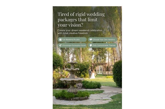 10 % off for July & August wedding event with Starlight Grove Events