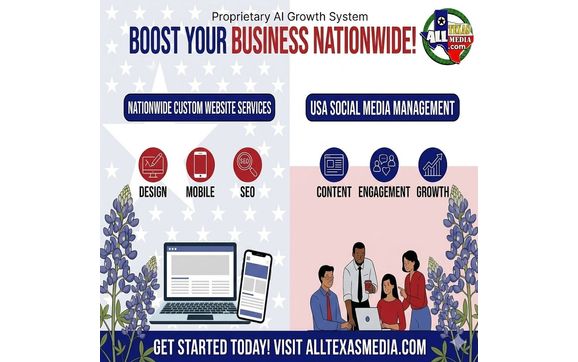 🚀 Boost Your Small Business with a Professional Online Presence! 📈 with AllTexasMedia - Mark Robbins Network