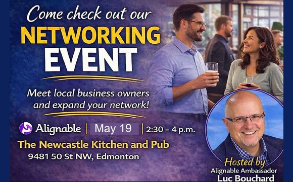 Alignable Alliance – Edmonton In-Person Networking Event with Bare Bones Communications